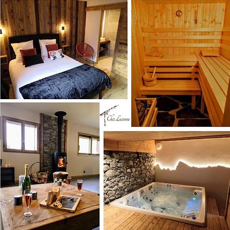 Chez Lucienne, Jacuzzi Et Sauna サモエンヌ エクステリア 写真