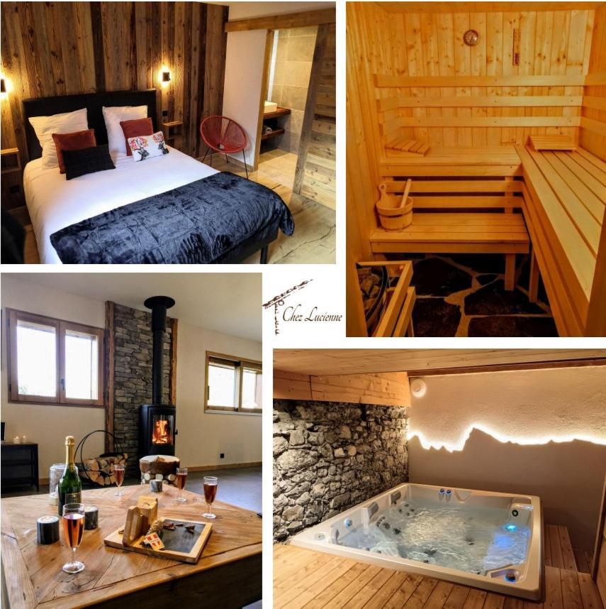 Chez Lucienne, Jacuzzi Et Sauna サモエンヌ エクステリア 写真